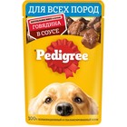 Влажный корм Pedigree для собак, говядина в соусе, пауч, 85 г - Фото 13