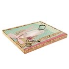 Набор для оформления фотоальбома "Цветы и орнамент" 25,5х21 см - Фото 3