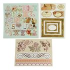 Набор для оформления фотоальбома "Цветы и орнамент" 25,5х21 см - Фото 8