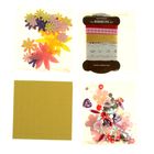 Набор для оформления фотоальбома "Цветы и орнамент" 25,5х21 см - Фото 9