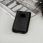 Чехол Time для телефона, с ремешком, размер 5, цвет чёрный/белый - Фото 2
