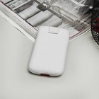 Чехол Time для телефона, с ремешком, размер 5, цвет белый/красный - Фото 2