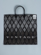 Пакет «Винтаж», полиэтиленовый с пластиковой ручкой, 38×35 см, 110 мкм - Фото 2