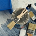 Кисть плоская ТУНДРА, натуральная щетина, деревянная рукоятка, 1", 25 мм - Фото 6