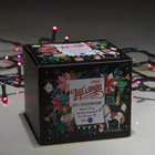 Гирлянда "Нить", 3.5 м, 50 ламп, 220V, 8 режимов, нить тёмная, свечение фиолетовое - Фото 3