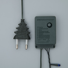 Гирлянда "Нить" 7 м , IP20, тёмная нить, 180 ламп, свечение розовое, 8 режимов, 220 В - Фото 4