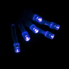 НИТЬ, 6.5 м, Н.С. LED-100-220V, контр. 8 режимов, СИНИЙ - Фото 3