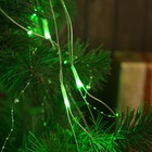 Гирлянда "Сетка" 1 х 0.7 м, LED-96-220V, 8 режимов, нить прозрачная, свечение зелёное - Фото 7
