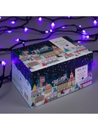 Гирлянда «Нить» 10 м, IP44, тёмная нить, 100 LED, свечение фиолетовое, 8 режимов, 220 В 187230 - фото 319928215