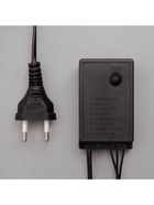 Гирлянда «Нить» 20 м, IP44, тёмная нить, 200 LED, свечение фиолетовое, 8 режимов, 220 В 187231 - фото 319928223