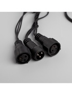 Гирлянда «Нить» 10 м, IP44, УМС, тёмная нить, 100 LED, свечение мульти, 220 В 187242 - фото 319933151