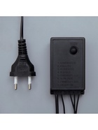 Гирлянда «Бахрома» 4 × 0.6 м, IP44, тёмная нить, 180 LED, свечение красное, 8 режимов, 220 В - Фото 9