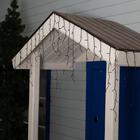 Гирлянда «Бахрома» 3 × 0.6 м, IP44, УМС, тёмная нить, 160 LED, свечение фиолетовое, 220 В - Фото 2