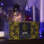 Гирлянда «Бахрома» 3 × 0.6 м, IP44, УМС, тёмная нить, 160 LED, свечение фиолетовое, 220 В - Фото 4