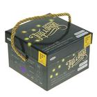 Гирлянда «Бахрома» 3 × 0.6 м, IP44, УМС, тёмная нить, 160 LED, свечение фиолетовое, 220 В - Фото 7