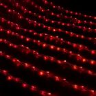 Гирлянда "Дождь" улич. Ш:2 м, В:3 м, Н.С. LED-800-220V, контр. 8 р, КРАСНЫЙ - Фото 1