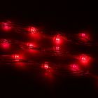 Гирлянда "Дождь" улич. Ш:2 м, В:3 м, Н.С. LED-800-220V, контр. 8 р, КРАСНЫЙ - Фото 4
