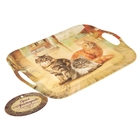 Поднос, серия "Сибирская кошка", 35 х 25 см - Фото 2