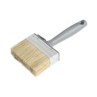 Кисть-макловица ТУНДРА, натуральная щетина, пластиковая рукоятка, 30×100 мм - Фото 4