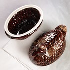 Горшок духовой "Утка", большая, керамика, 3 л - Фото 3