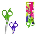 Ножницы детские ErichKrause Control Junior, 15.5 см, с закруглёнными концами лезвий, ударопрочный пластик, МИКС 1146670 - фото 8256149