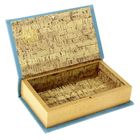 Шкатулка-книга дерево "Маргарет Митчелл" кожа с тиснением, 21х13х5 см - Фото 2