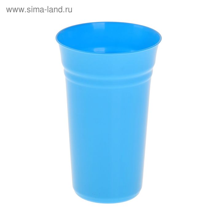 Стакан пластиковый 800 мл Patio, цвет голубая лагуна - Фото 1