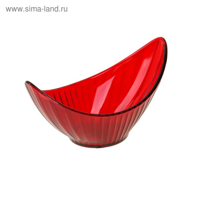 Креманка 200 мл "Акри", цвет красный - Фото 1