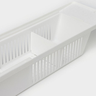 Полка на ванну Toys, 57-89 см, цвет снежно-белый - Фото 4