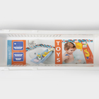 Полка на ванну Toys, 57-89 см, цвет снежно-белый - Фото 7