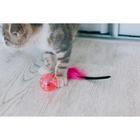 Шар-погремушка с хвостиком, микс цветов - Фото 7