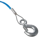 Трос буксировочный TORSO металлический в ПВХ оплётке, 4 м, 2 тонны, 2 крюка - Фото 5