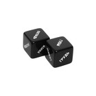 Игра для пар «Территория соблазна. Искушение страстью» 4 в 1 (50 карт, наручники, маска, 2 пластиковых кубика), 18+ - Фото 2