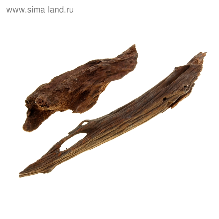 Натуральная коряга "Железная" для декора UDeco Iron Driftwood XXS, размер 10-15 см, 1 шт. - Фото 1