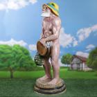 Садовая фигура из полистоуна «Банщик», 39×39×106 см - Фото 2