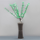 Светодиодная ваза 80х16 см, "Цветок сакуры" 72 LED, 220V, фиксин, ЗЕЛЕНЫЙ - Фото 4