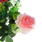 Светодиодная ваза 64х16 см, "Розы" 10 LED, от USB и 220V, фиксин, ЗЕЛЕНЫЙ микс - Фото 4