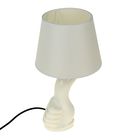 Светильник керамика "Класс" белый, 19х19х34 см - Фото 1