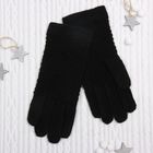 Перчатки женские "Агнес", размер 18 (р-р произв. 24*1*9), цвет чёрный 65446 - Фото 1