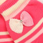 Перчатки молодёжные "Романтика", размер 9, цвет розовый, арт. 65568 - Фото 2