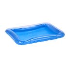 Надувная песочница для песка 60 х 45 см, цвет голубой - Фото 5