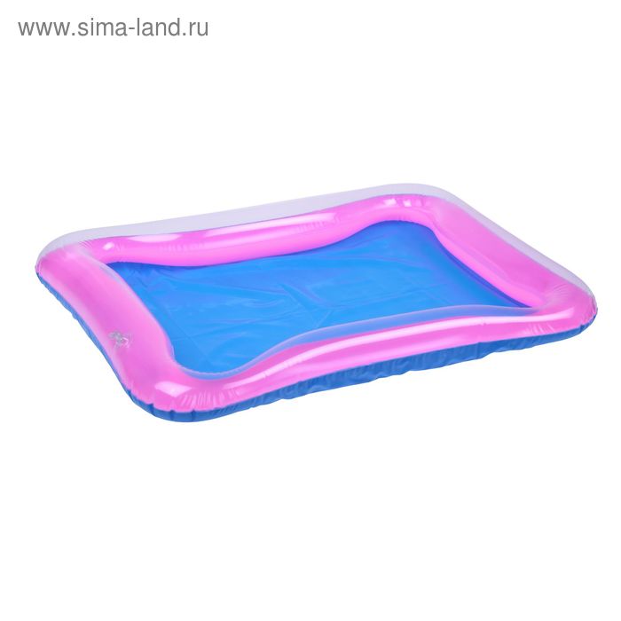 Надувная песочница для песка 60 х 45 см, цвет розовый - Фото 1