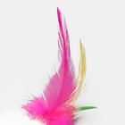 Мышь из натурального меха, 7.5 см, белая - Фото 3