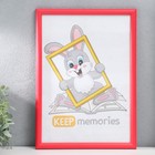 Фоторамка для фото 21×30 см Cedar, пластик, красный - Фото 1