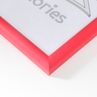 Фоторамка для фото 21×30 см Cedar, пластик, красный - Фото 6