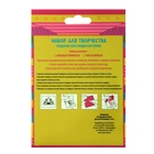 Набор для творчества трафареты 2 вида + фольга 3 листа "Цветочные бутоны"16х11 см - Фото 3