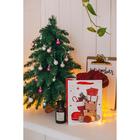 Ёлочные игрушки «Малышки в шарике», шары новогодние, d=2.5 см, набор 40 шт., белый/розовый - Фото 11