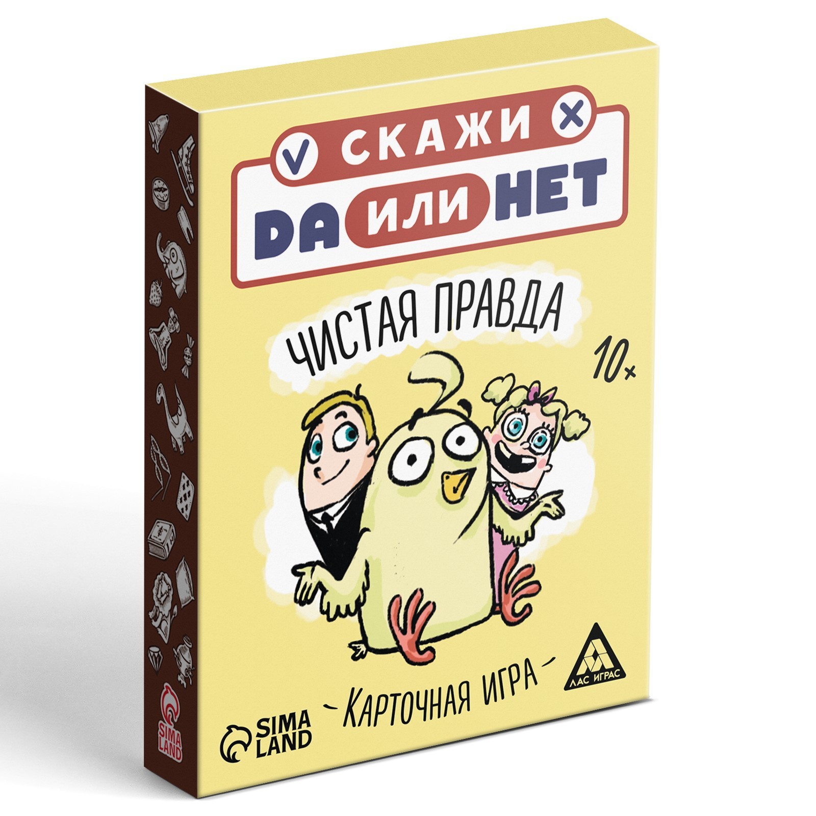 Карточная игра «Данетки. Чистая правда», 35 карт (1065510) - Купить по цене  от 99.00 руб. | Интернет магазин SIMA-LAND.RU