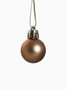 Ёлочные игрушки «Малышки в шарике», шары новогодние, d=2.5 см, набор 40 шт., красный/золотистый - Фото 7