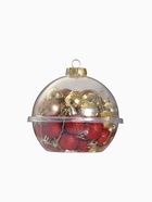 Ёлочные игрушки «Малышки в шарике», шары новогодние, d=2.5 см, набор 40 шт., красный/золотистый 1023304 Ёлочные игрушки «Малышки в шарике», шары новогодние, d=2.5 см, набор 40 шт., красный/золотистый 1023304